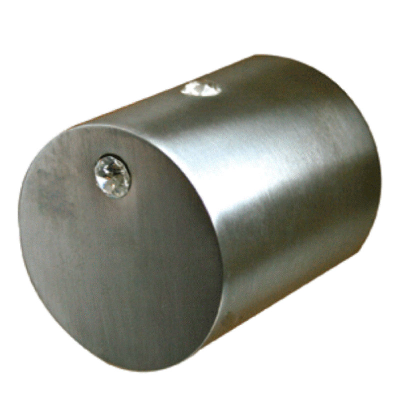 Corbitt 50mm Diameter Cylindrical Knob, Satin Chrome
