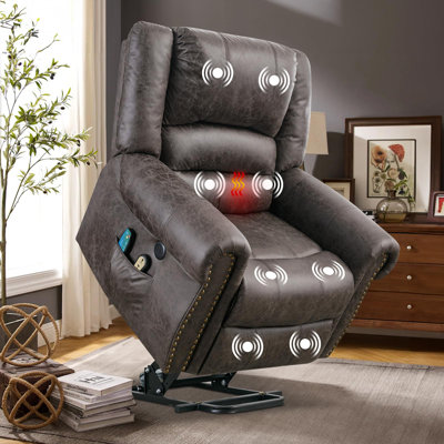 Baugus Upholstered Lift Assist Recliner