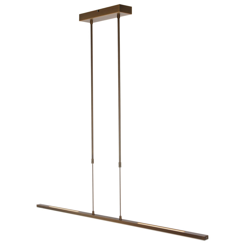 Lyndsey 3 - Light LED Kitchen Island Pendant, Antique Brass