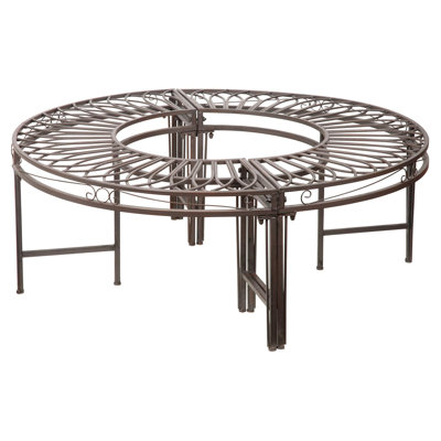 Quickep Metal Outdoor Bench
