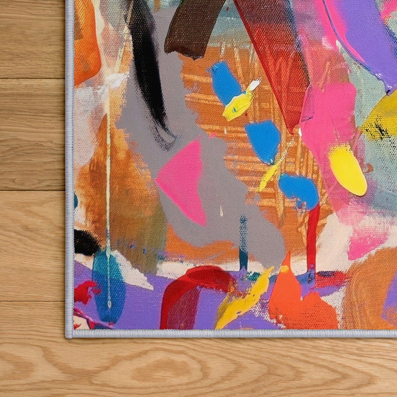 Haline Abstract Indoor Rug