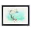 The Needles Isle of Wight in Abstract - Picture Frame Graphic Art Print-55763529-55763526