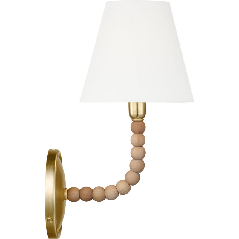 1 - Light Armed Sconce, 12.63, Gild