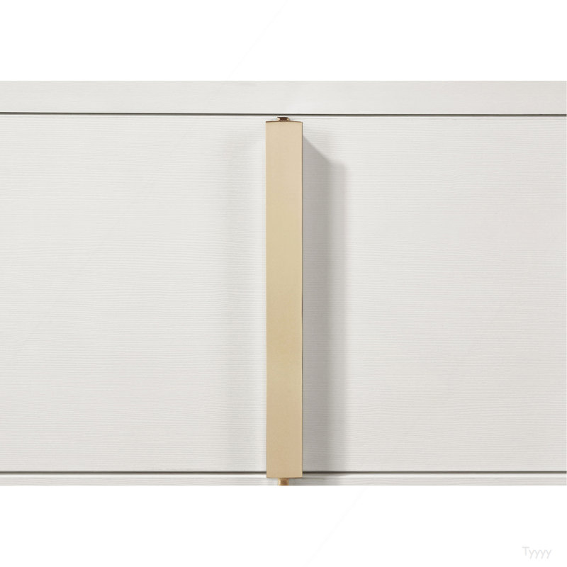 Commode blanche 5 tiroirs Medici, Blanc
