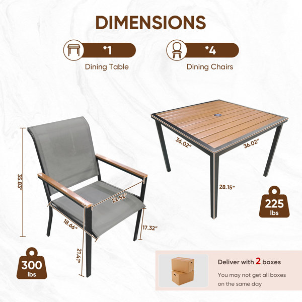 Dimensions du produit