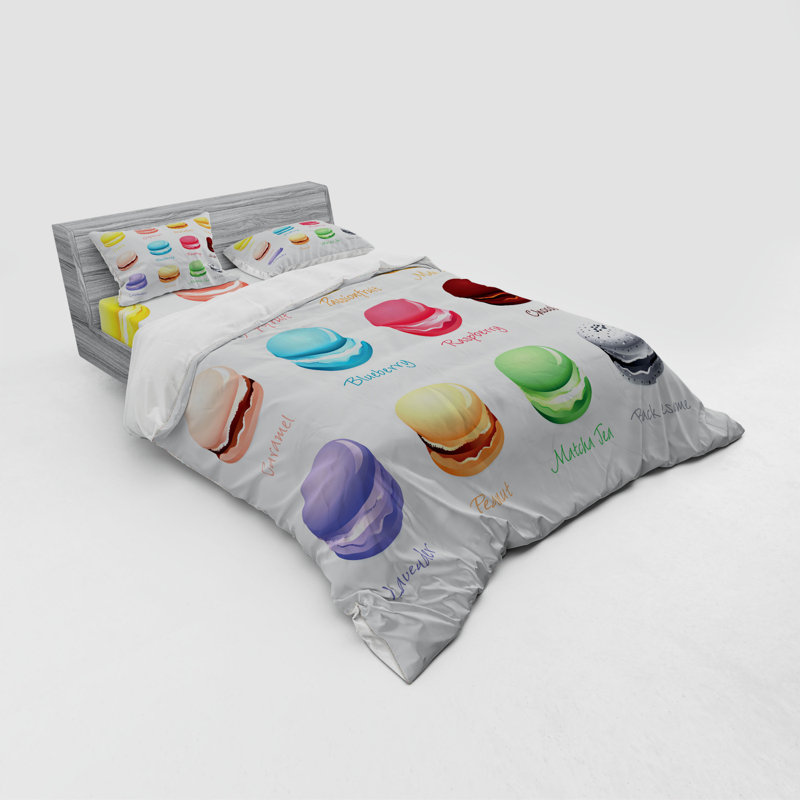 Modern & Contemporary Polyester Duvet Cover, Queen Duvet Cover + 3 Additional Pieces