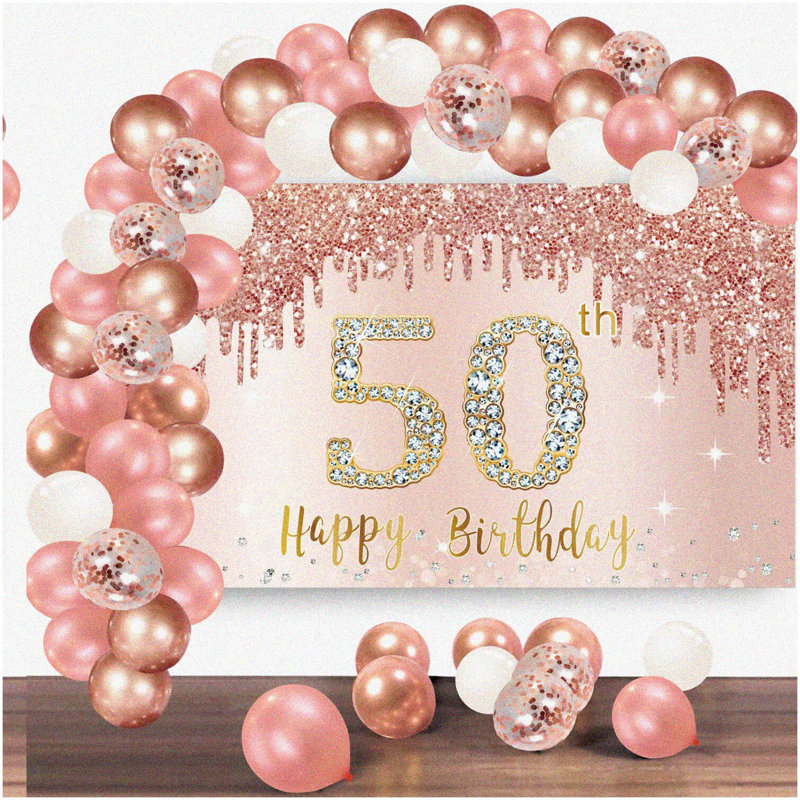 Sparkling Pink Dreams 13th Birthday Party Set