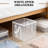 Heavy-Duty Clear Storage Bags With Zipper, 6-Pack 12X12x12 Inch Organizer Bins With Reinforced Handles For Clothes, Linens, Shoes, Moving Supplies, And Closet Organization