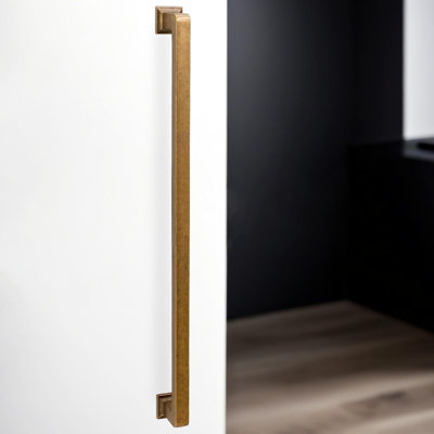 Paquet de 10 poignées d'armoire, poignées d'armoire de cuisine en alliage de zinc durable, poignées de tiroir solides pour armoires, placards et placards