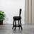 30" Bar Height Slat Back Swivel Stool-1029129996