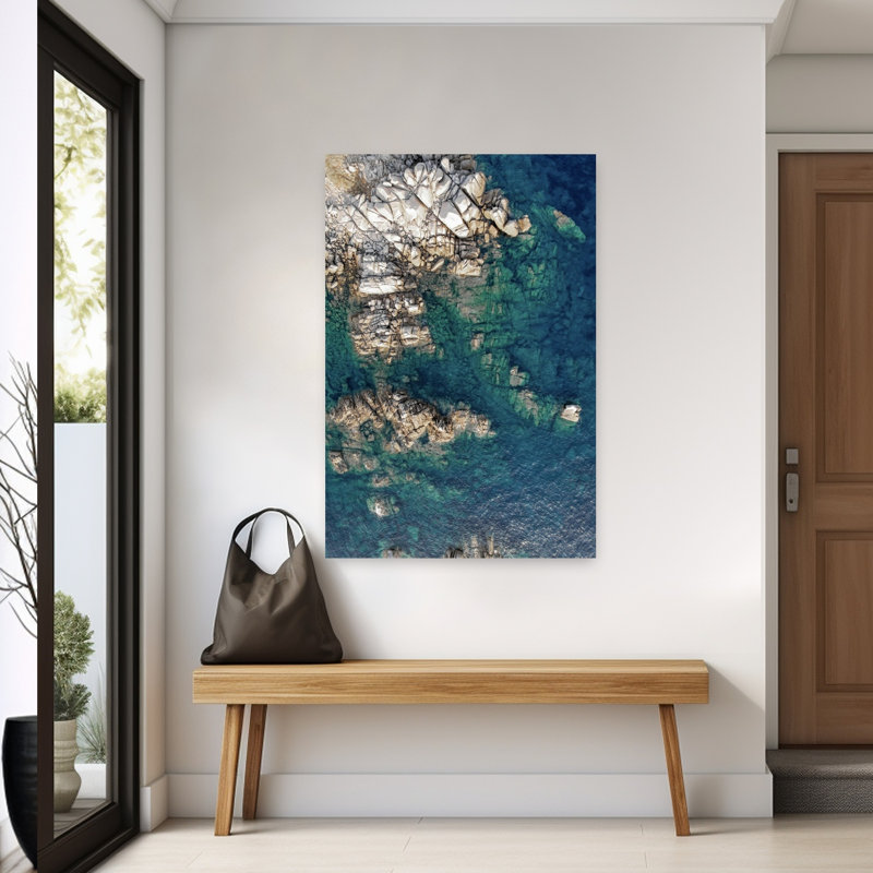 Art contemporain, art contemporain abstrait, H 60 po x l 40 po