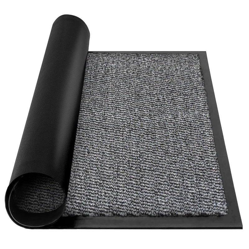 Doormat, 60cm W x 90cm L, Grey