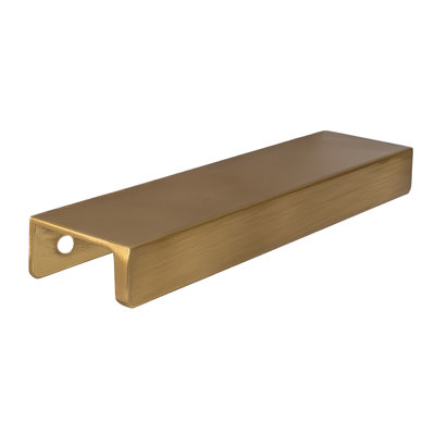 Martin 5" Satin Brass Edge Pull