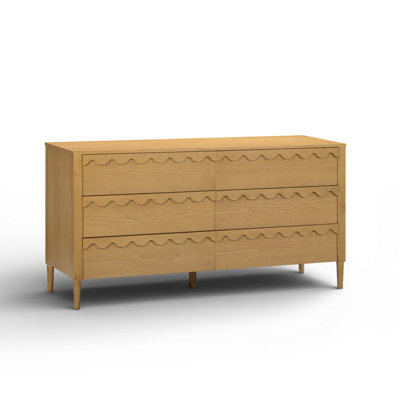 Oodle Natural Ash 6 Drawer Dresser