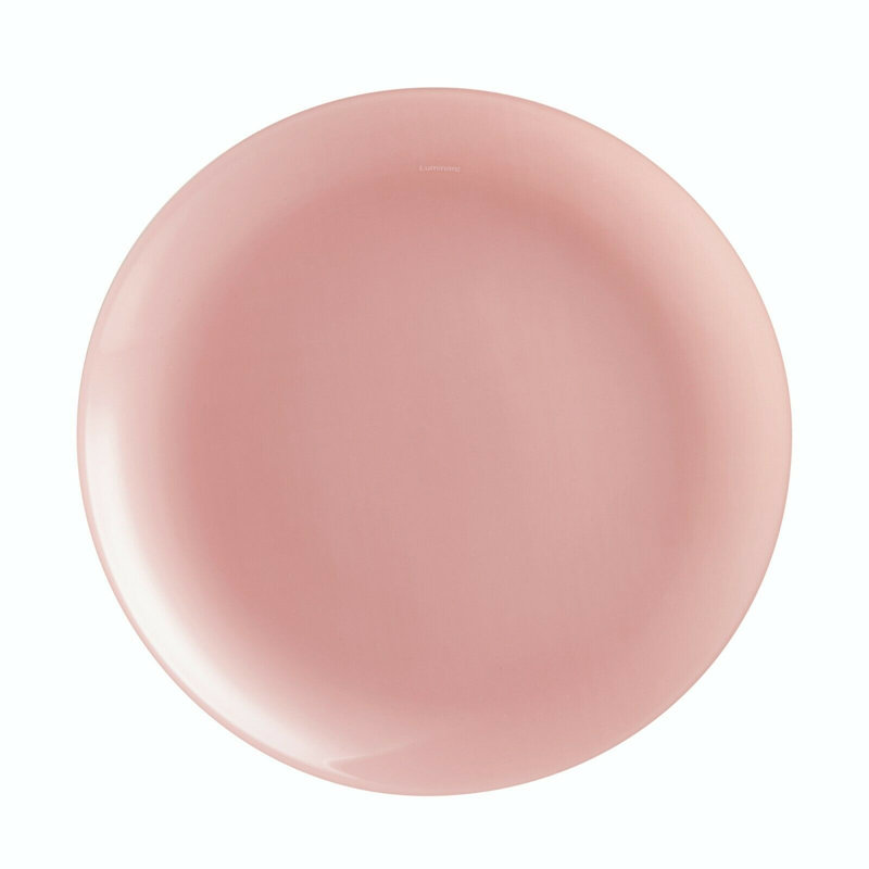 Damera Salad or Dessert Plate, Light Pink