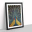 Striking Peacock Art No.3 - Wrapped Canvas Graphic Art-270154757-270154763