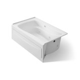 Mariposa® 60" x 36" Alcove Whirlpool Acrylic Bathtub with Heater Included