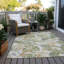 Machine Washable Indoor/Outdoor Cinead ACN1708 Ivory 10' x 14' Rug-104740268