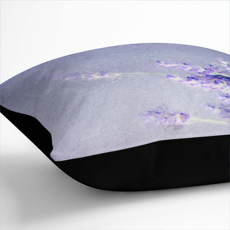 Square Throw Cushion, Black, 55cm H x 55cm W x 20cm D
