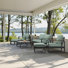 Andes 7-Piece Sunbrella® Outdoor Patio Seating Set - Play Adobe