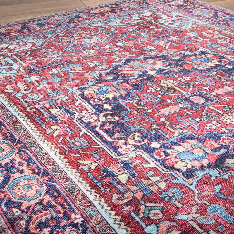 Premium 100% Polyester Area Rug, 6.9 x 10.2 ft | 1850 g/m², 0.2 in Pile Height | Recycled Poly Cotton Underside | Machine Washable at 30°C | Soft, Durable, Eco-Friendly Design for Modern Living Spaces