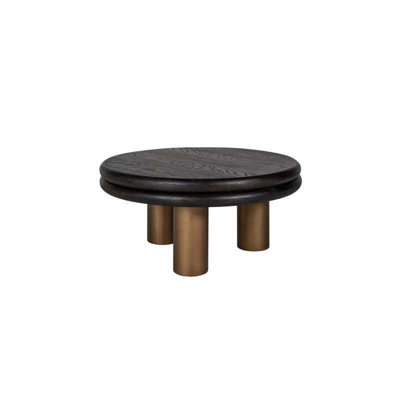 Macaron Solid Wood Coffee Table