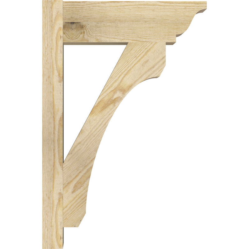 Perspectives traditionnelles Legacy, 16" D x 24" H, Cèdre rouge de l'Ouest de 6 po (sciage brut)