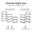 Gurnam 58.9cm W Metal Shelving Unit
