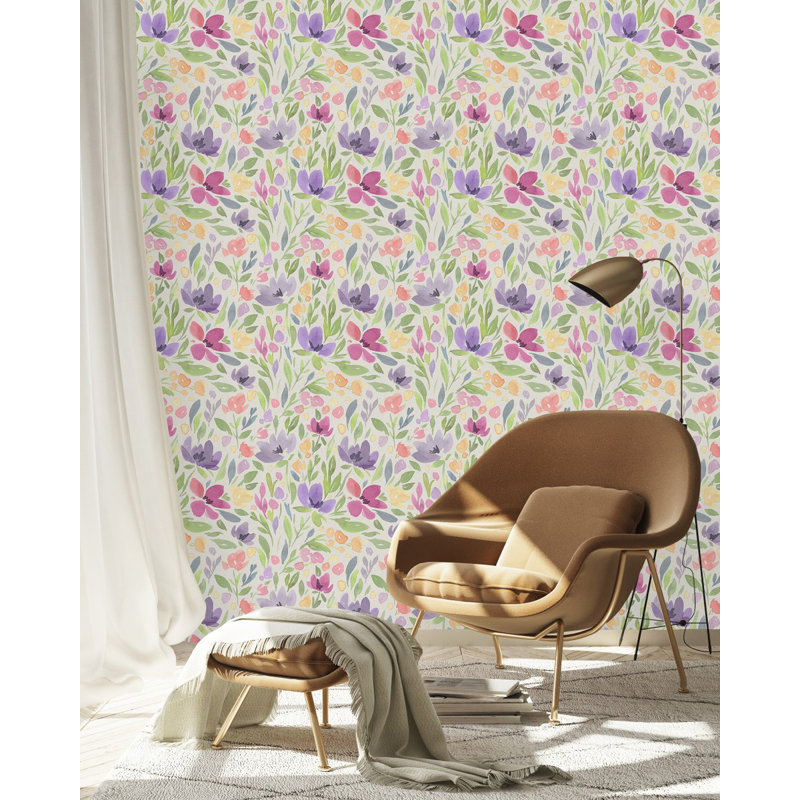Floral Tile, 225" L x 25" W
