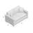 Garcial 66'' Upholstered Loveseat