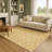 Premium Machine Washable Dockside AMF1814 HoHoHo Snowy Christmas Rug-1793845853