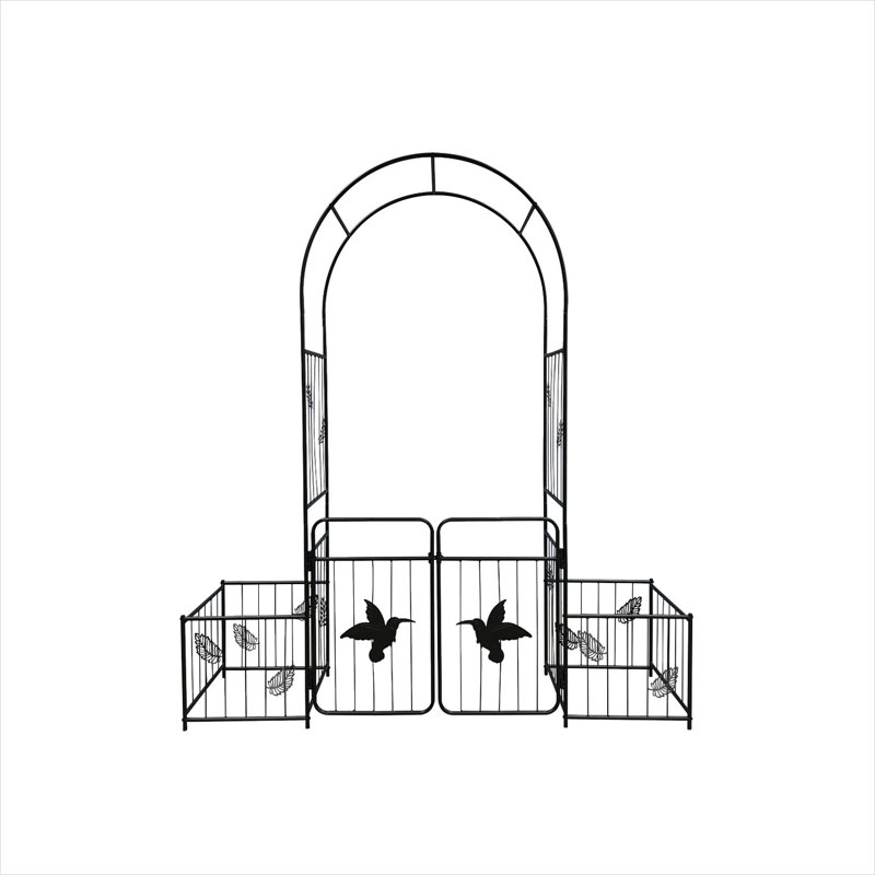 Autre décor extérieur pour espace extérieur 79,9 x 20 x 87 po avec cadre en métal