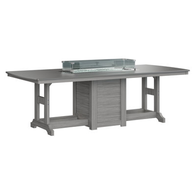 Berlin Gardens Garden Classic 96″ Fire Pit Dining Table