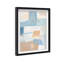Perimeter Blue (III) Shadowbox Abstract Print by Oliver Gal, Black Frame, 10 x 15-1305026964-1305026969
