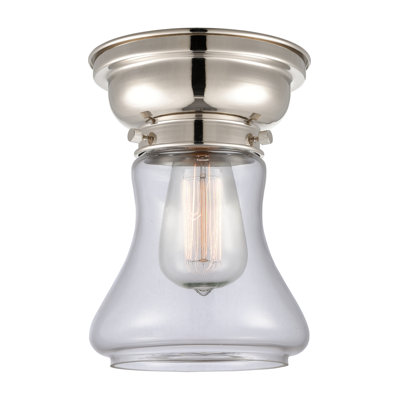 Wheeler Glass Flush Mount