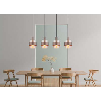 Deiontae 4 - Light Matte Black Pendant