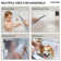 Dual Shower Heads System with Handheld Spray, Thermostatic Shower Faucet Set