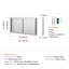 VEVOR 106.7 Cm 2 Outdoor Kitchen