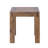 Contemporary Solid Mango Wood Square Table