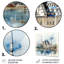Mosquée bleue turque, art sérénité I, art mural en métal-788600471