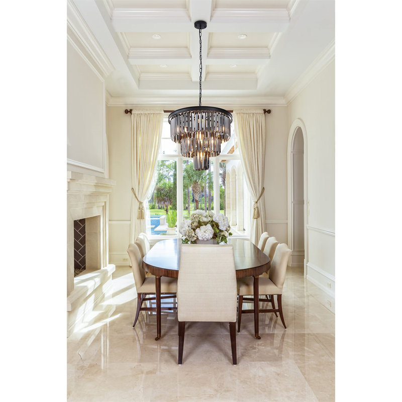Allegretto 7 - Light Kitchen Island Pendant, Grey