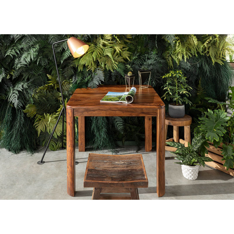 Toronto Solid Wood Dining Table, H76 x L60 x W60cm