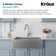 KRAUS Standart PRO™ 33-in Single Bowl Farmhouse Kitchen Sink with WasteGuard™ Garbage Disposal
