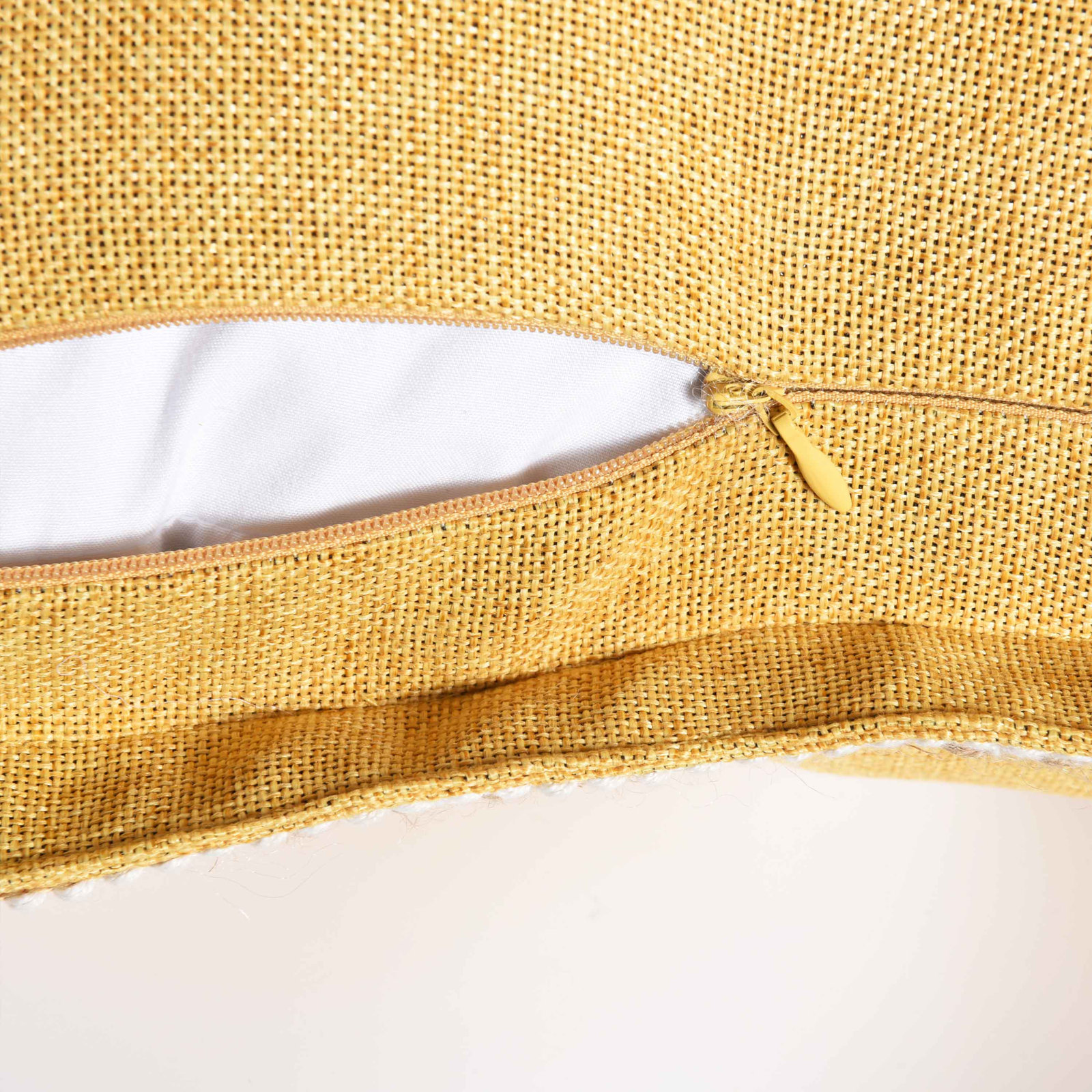 Color Pillow Cover, Square 18", Gold