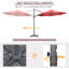 Burnace 294cm Cantilever Parasol