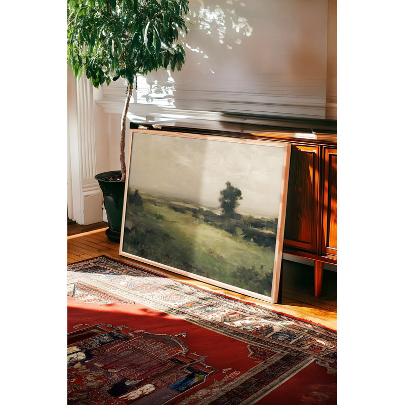 Peinture décorative encadrée