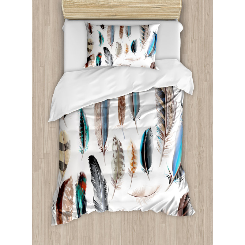Feather House Modern & Contemporary Polyester Duvet Cover, Twin