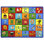 Educational Bilingual Phonics Area Rug