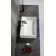 A&E Bath And Shower Colves 16.5'' Glossy White Ceramic Rectangular Bathroom Sink with Overflow