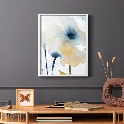 Blooming Wash I Framed Print - Solid Wood